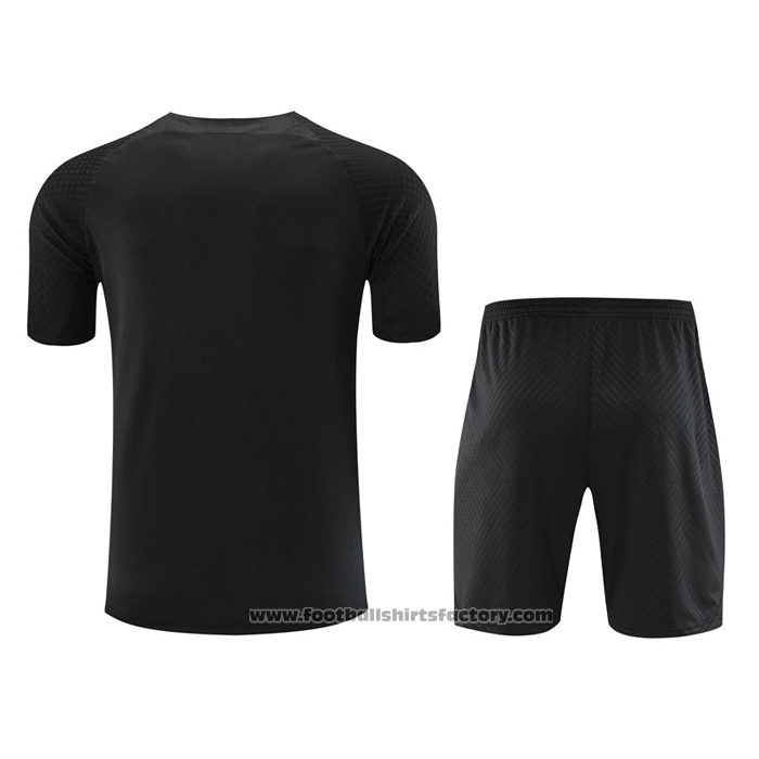Tracksuit Paris Saint-Germain Short Sleeve 2022-2023 Black - Shorts